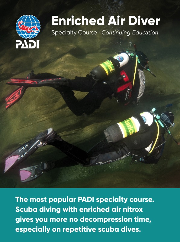 Enriched Air Nitrox Diver Speciaty - Wellington, NZ Sea Adventures