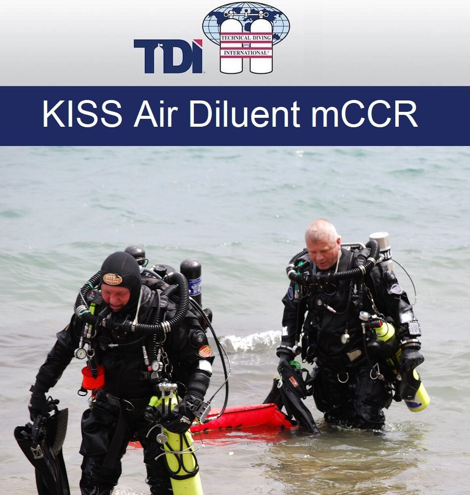 Rebreather Courses - KISS mCCR Air Diluent Course TDI Wellington Technical Diving