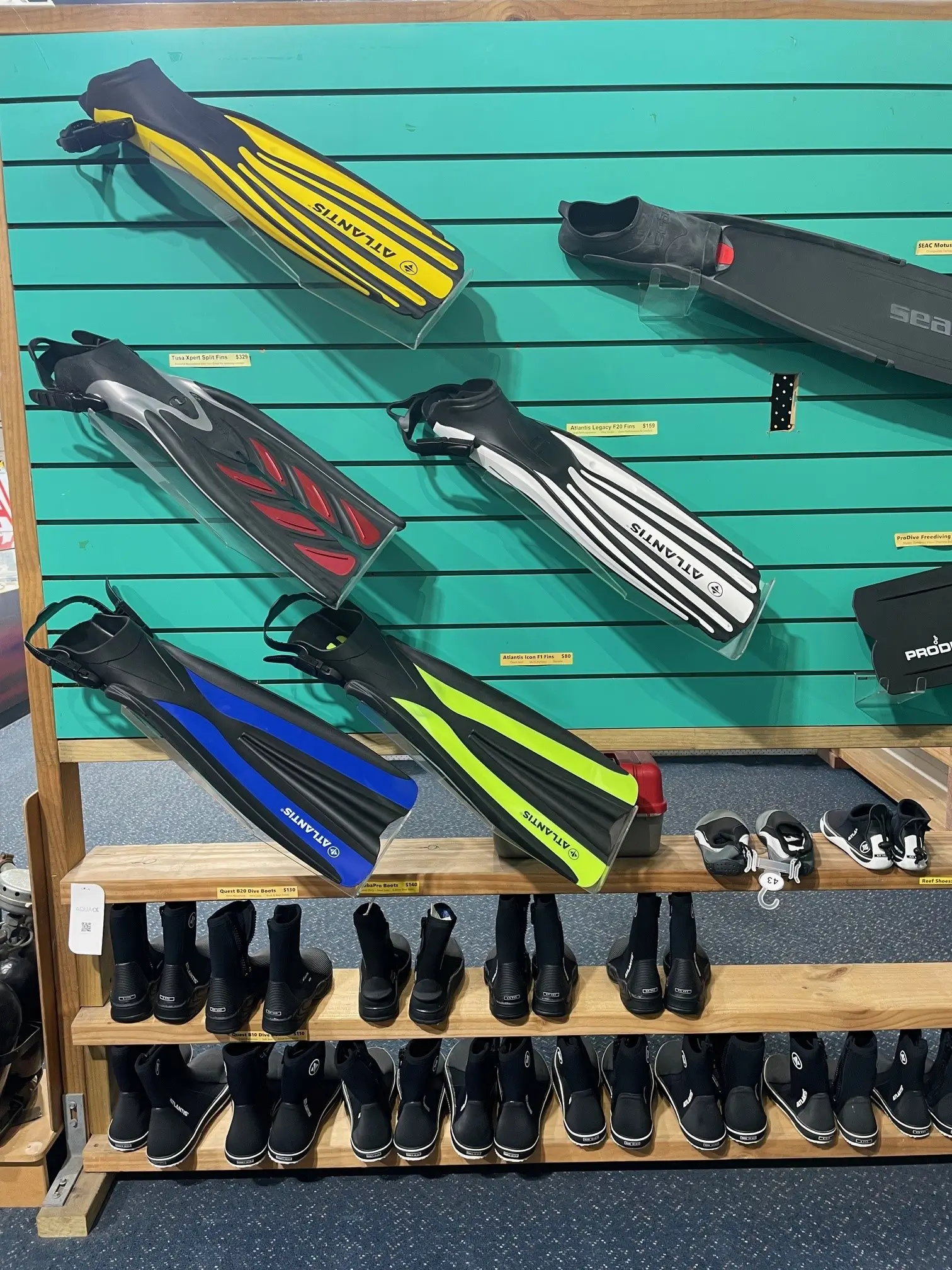Dive Fins and Boots